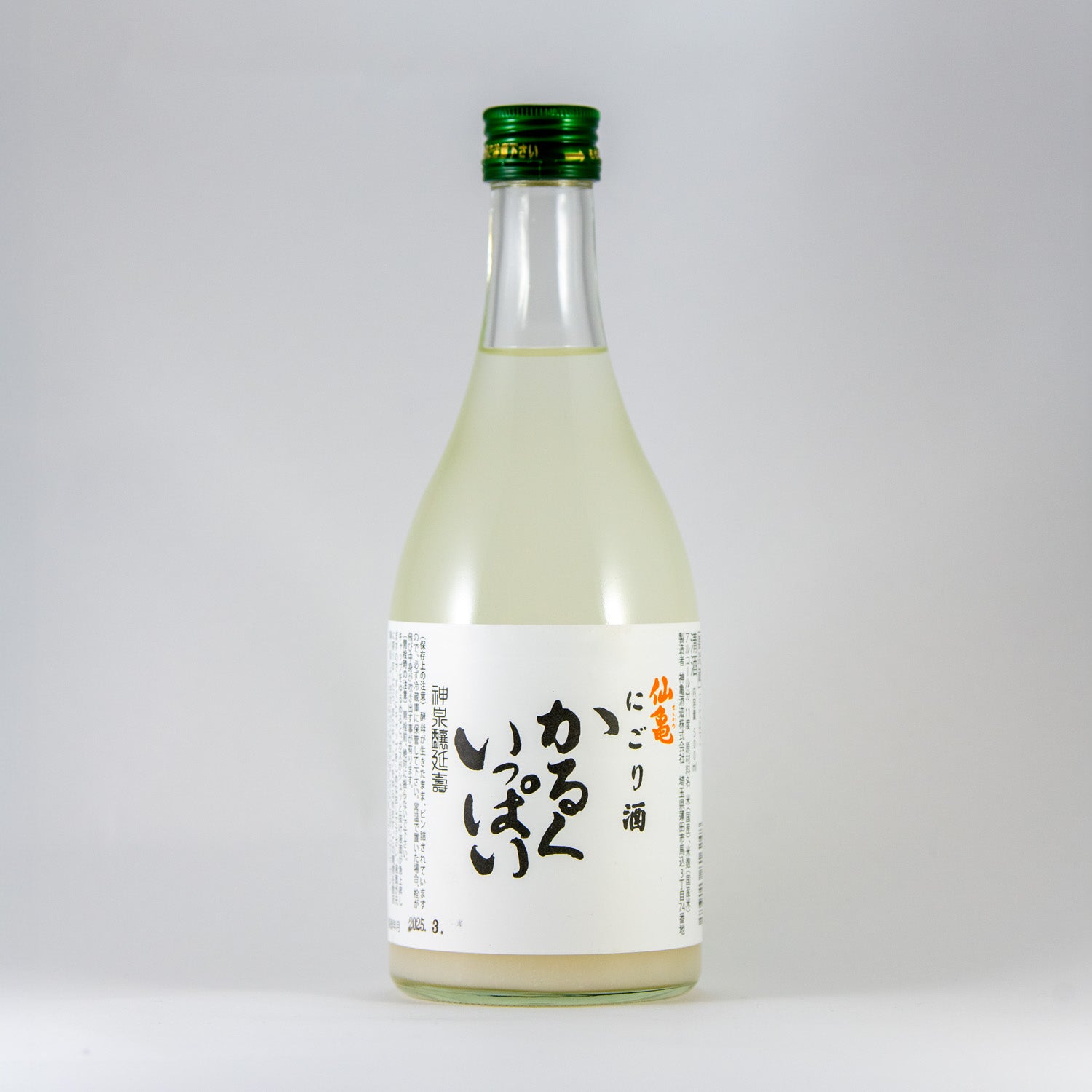 仙亀にごり酒 かるくいっぱい