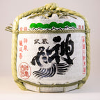 神亀純米清酒 ミニ菰樽(こもだる)