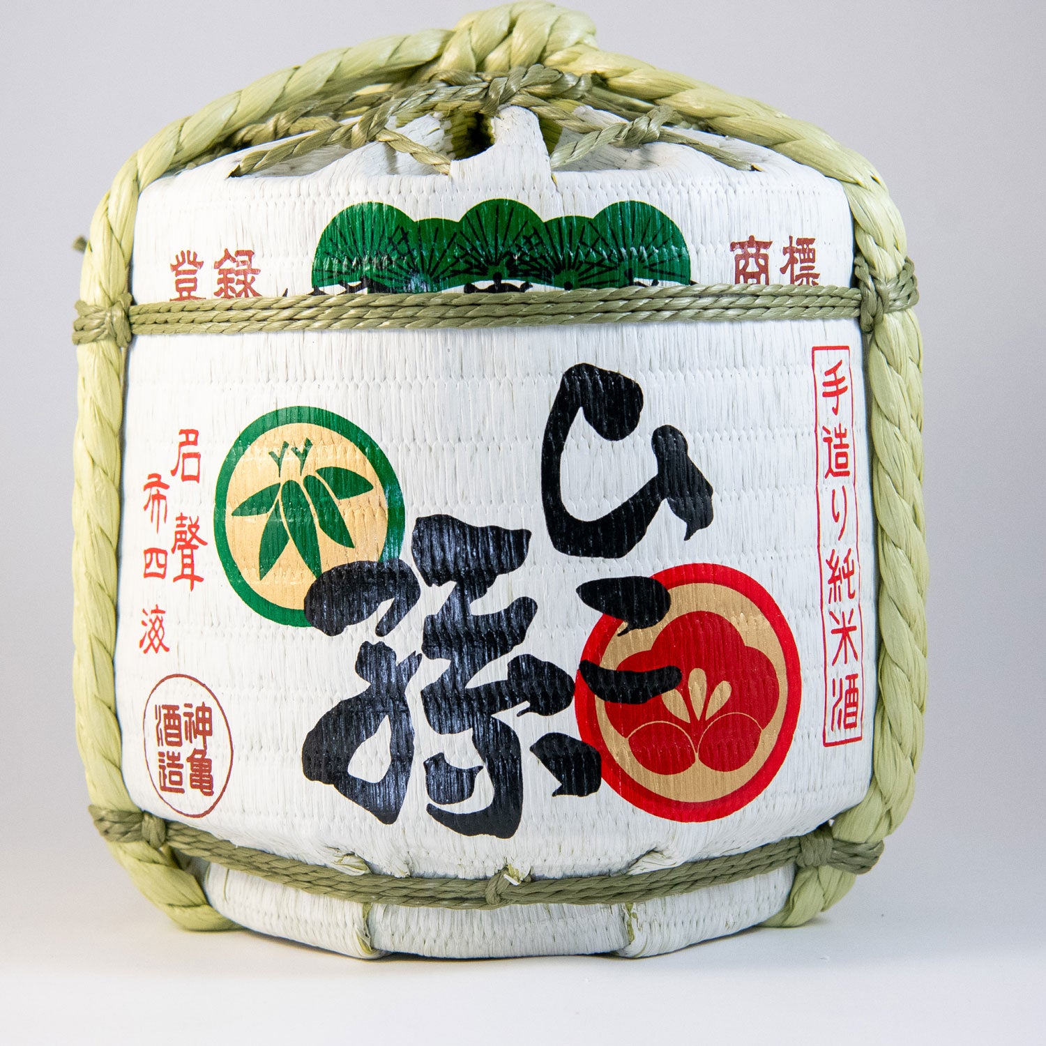 ひこ孫純米清酒 ミニ菰樽(こもだる)